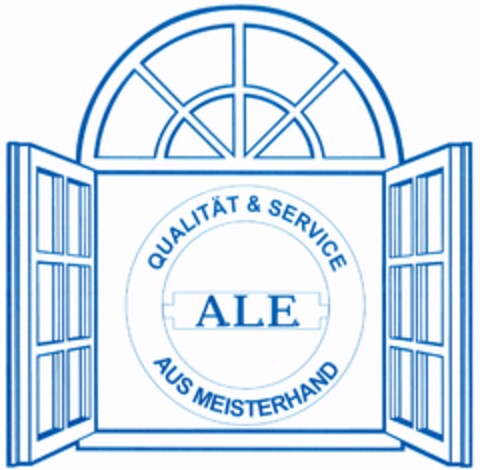 A.L.E. QUALITÄT & SERVICE AUS MEISTERHAND Logo (DPMA, 08.07.2005)