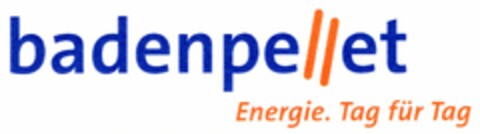 badenpellet Energie. Tag für Tag Logo (DPMA, 09.02.2006)