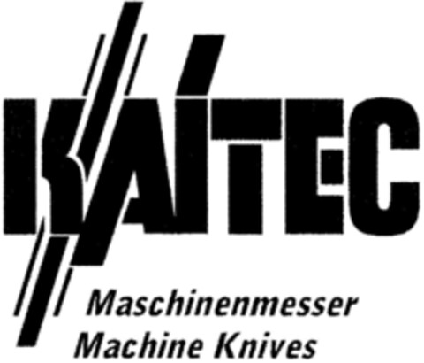 KAITEC Maschinenmesser Machine Knives Logo (DPMA, 24.08.1996)