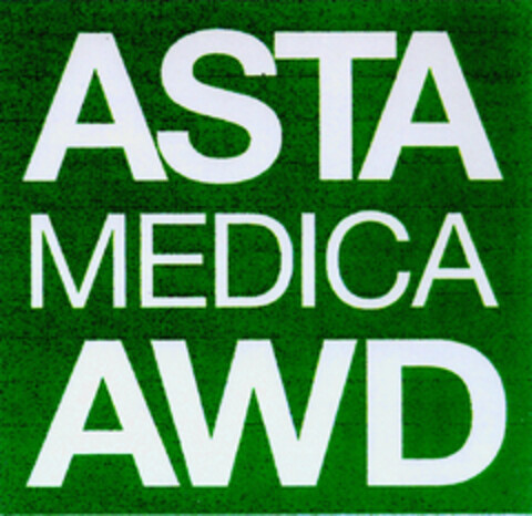 ASTA MEDICA AWD Logo (DPMA, 08/05/1997)