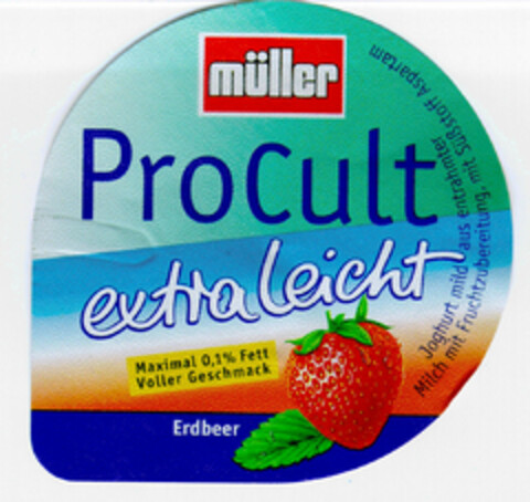 ProCult extra leicht Logo (DPMA, 12/15/1997)