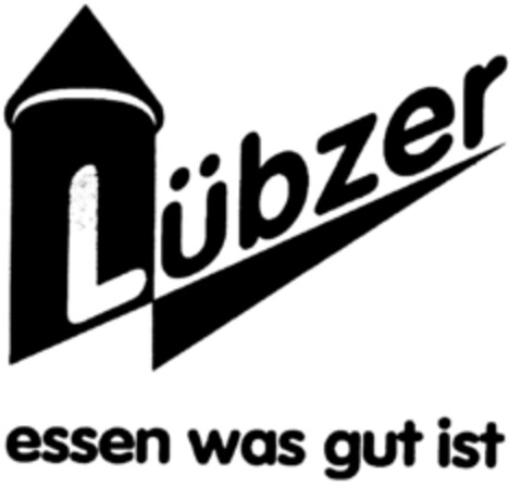 Lübzer essen was gut ist Logo (DPMA, 27.05.1998)