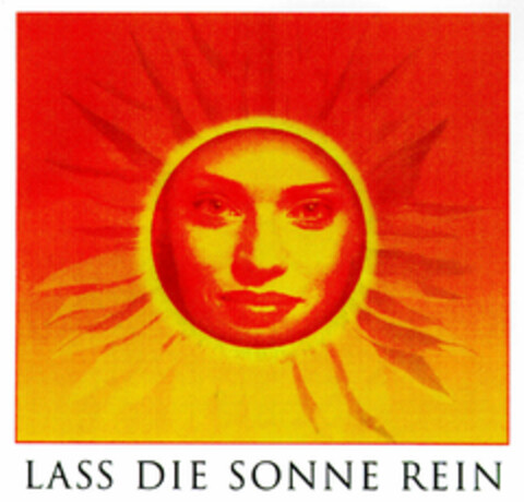 LASS DIE SONNE REIN Logo (DPMA, 22.03.1999)