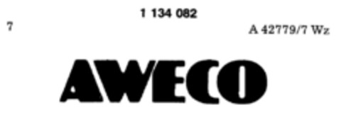 AWECO Logo (DPMA, 08.04.1987)