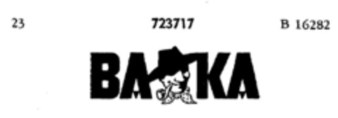 BA KA Logo (DPMA, 03.08.1957)