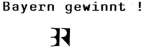 Bayern gewinnt ! BR Logo (DPMA, 09/26/1990)