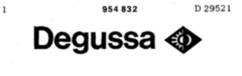 Degussa Logo (DPMA, 05/16/1975)
