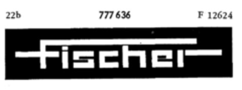 fischer Logo (DPMA, 03/24/1962)