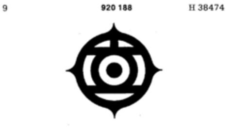 920188 Logo (DPMA, 27.06.1973)