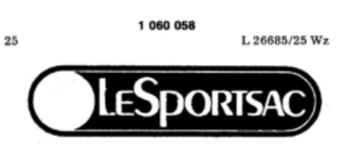 LE SPORTSAC Logo (DPMA, 07/26/1983)