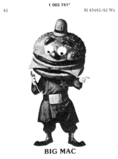 BIG MAC Logo (DPMA, 16.02.1979)