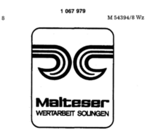 Malteser WERTARBEIT SOLINGEN Logo (DPMA, 25.02.1984)