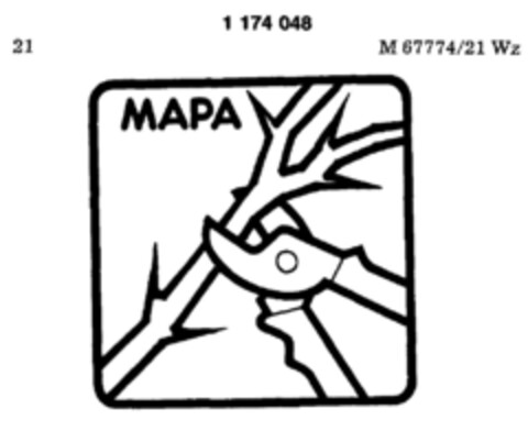 MAPA Logo (DPMA, 13.07.1990)