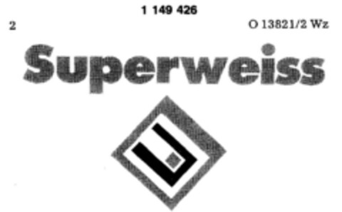 Superweiss Logo (DPMA, 11.04.1989)