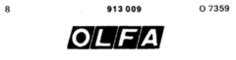 OLFA Logo (DPMA, 21.12.1971)