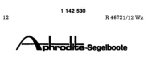 Aphrodite-Segelboote Logo (DPMA, 14.05.1988)