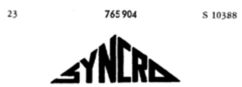 SYNCRO Logo (DPMA, 15.05.1959)