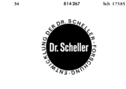 Dr. Scheller Logo (DPMA, 27.03.1965)