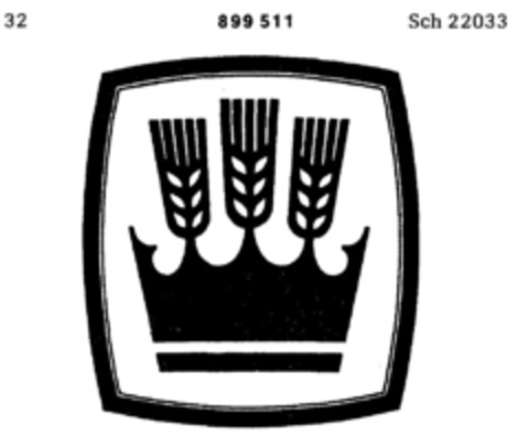 899511 Logo (DPMA, 26.02.1970)