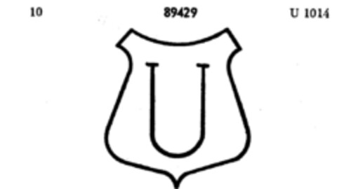 U Logo (DPMA, 12.05.1906)