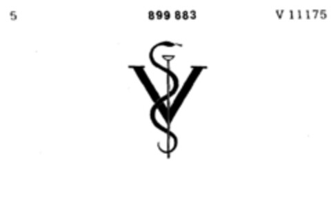 V Logo (DPMA, 18.02.1967)
