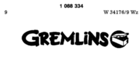 GREMLINS Logo (DPMA, 05/26/1984)