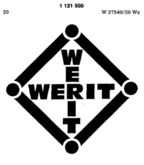 WERIT WERIT Logo (DPMA, 16.10.1987)