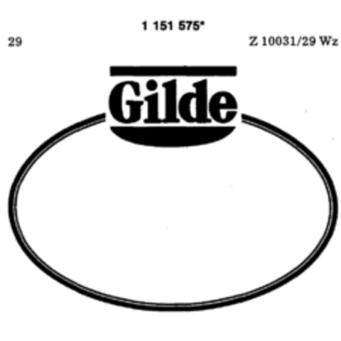 Gilde Logo (DPMA, 02.03.1989)