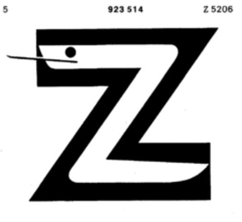 923514 Logo (DPMA, 09/03/1968)