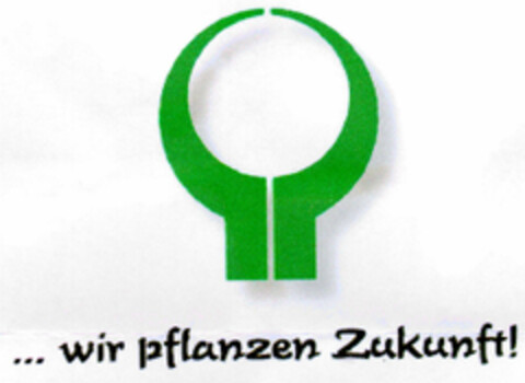 ... wir pflanzen Zukunft! Logo (DPMA, 19.04.2001)