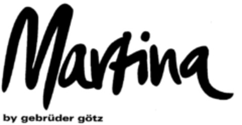 Martina by gebrüder götz Logo (DPMA, 14.12.2001)