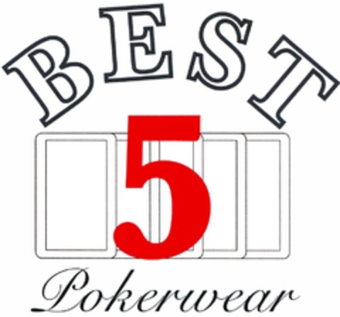 BEST 5 Pokerwear Logo (DPMA, 30.04.2009)