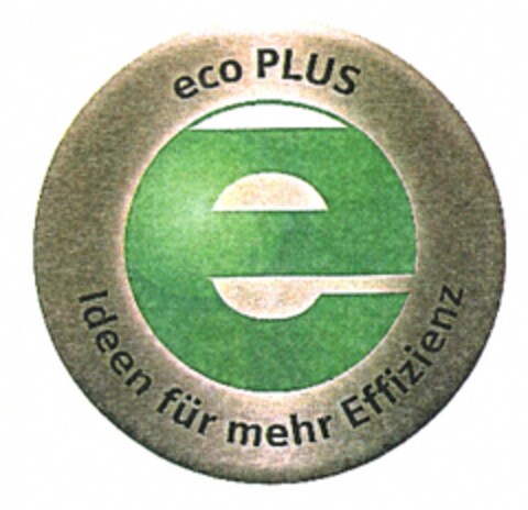 eco PLUS Ideen für mehr Effizienz Logo (DPMA, 20.05.2009)
