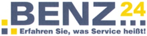 BENZ24 Erfahren Sie, was Service heißt! Logo (DPMA, 25.05.2011)