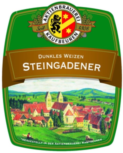 DUNKLES WEIZEN STEINGADENER Logo (DPMA, 27.09.2012)