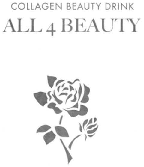 COLLAGEN BEAUTY DRINK ALL 4 BEAUTY Logo (DPMA, 21.01.2012)