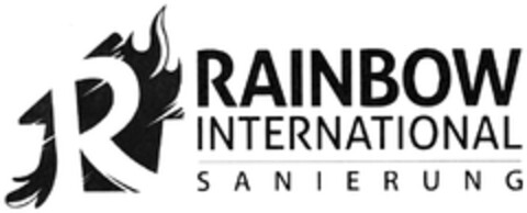 R RAINBOW INTERNATIONAL SANIERUNG Logo (DPMA, 15.08.2014)