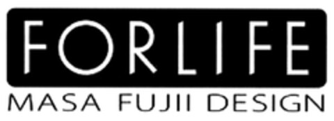FORLIFE MASA FUJII DESIGN Logo (DPMA, 29.05.2015)
