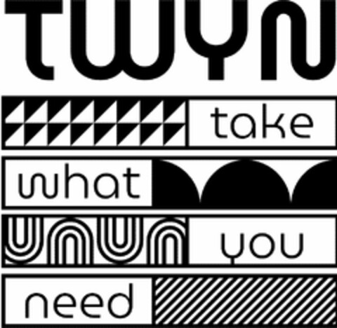 TWYN take what you need Logo (DPMA, 20.04.2021)