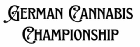 GERMAN CANNABIS CHAMPIONSHIP Logo (DPMA, 03.09.2024)