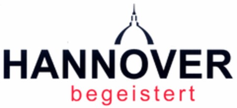 HANNOVER begeistert Logo (DPMA, 10/11/2004)