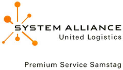 SYSTEM ALLIANCE United Logistics Premium Service Samstag Logo (DPMA, 12/21/2006)