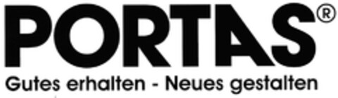 PORTAS Gutes erhalten - Neues gestalten Logo (DPMA, 29.12.2006)