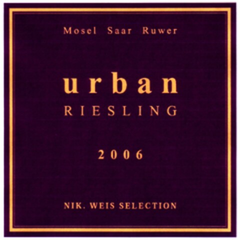 urban RIESLING 2006 Logo (DPMA, 14.03.2007)