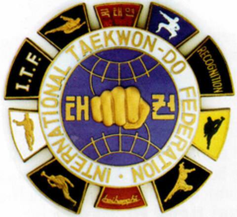 INTERNATIONAL TAEKWON-DO FEDERATION Logo (DPMA, 14.03.1997)
