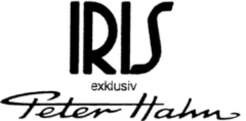 IRIS exklusiv Peter Hahn Logo (DPMA, 21.03.1997)