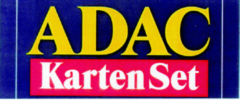 ADAC KartenSet Logo (DPMA, 09.08.1997)
