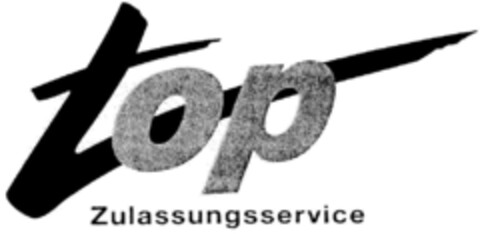 top Zulassungsservice Logo (DPMA, 13.10.1997)