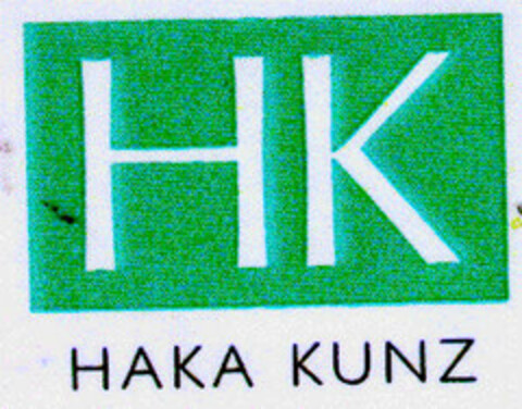 HK HAKA KUNZ Logo (DPMA, 02/24/1999)
