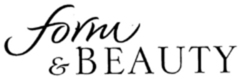form & BEAUTY Logo (DPMA, 28.05.1999)